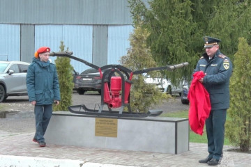 Стела пожарной мотопомпы «ПН-100 ГОСТ 935-410МСК»